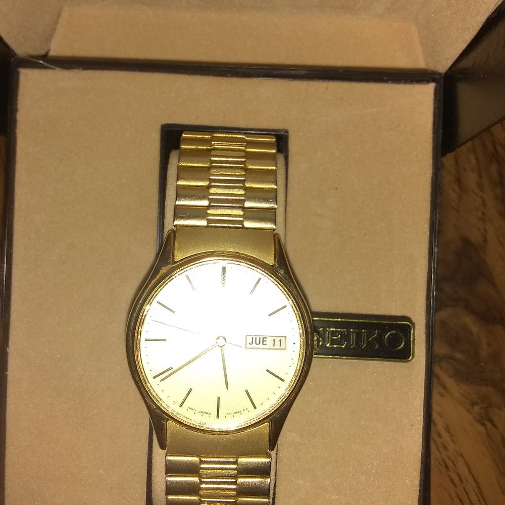 Seiko Watch - Flexible Wrist Band